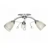 MACARENA-3 satin/nick 3xE27 ceiling lamp Vitalux