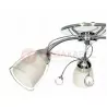 MACARENA-3 satin/nick 3xE27 ceiling lamp Vitalux