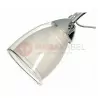 MACARENA-3 satin/nick 3xE27 ceiling lamp Vitalux