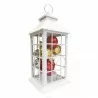 LED decorative lantern white with bubbles 312822 3xAA POLUX