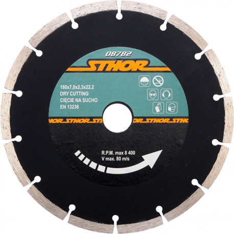 Tarcza diamentowa 180mm turbo STHOR 08782
