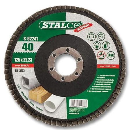 Tarcza listkowa 125 GR.60 ALOTEX S-62244 STALCO