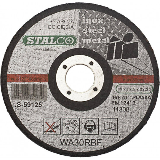 Metal cutting disc 115x1 S-59015 Stalco