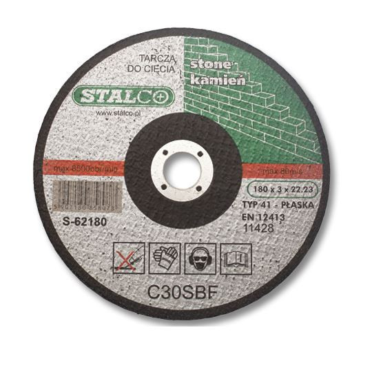Disc for concrete, stone 125x3,0 S-62125 Stalco