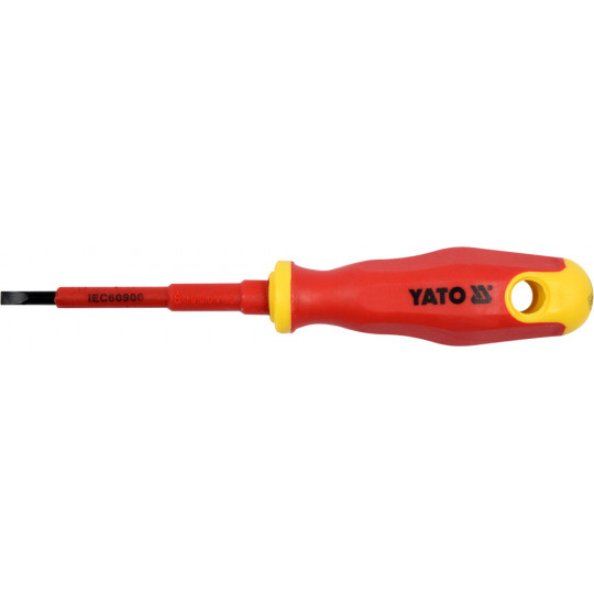 Flathead screwdriver 4.0x75mm insulated 1000V YT-2816 YATO