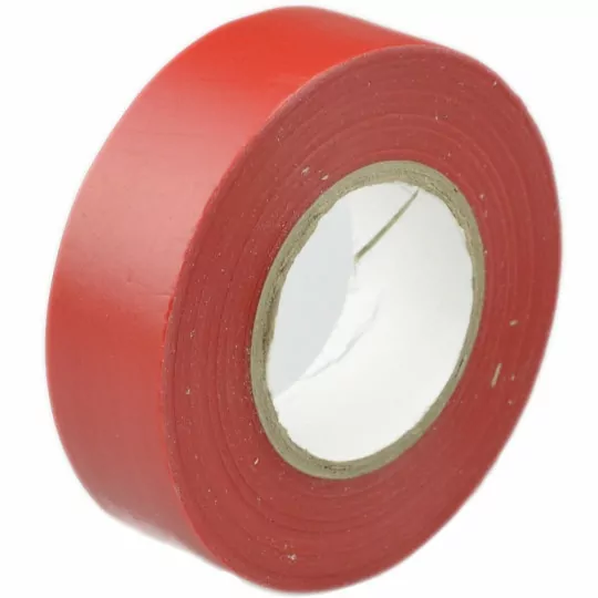 Taśma izolacyjna 19x20m czerwona S-38730 Stalco