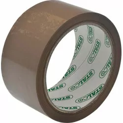 Taśma pakownicza brązowa 48mm/60m S-38260 STALCO
