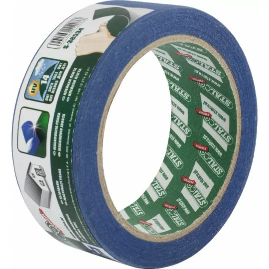 Taśma maskująca 30x25m BLUE PREMIUM S-38531 STALCO