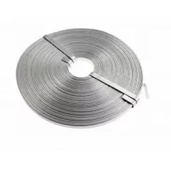Taśma aluminiowa 10x1mm TAA TA-K/1 1kg ALPROD