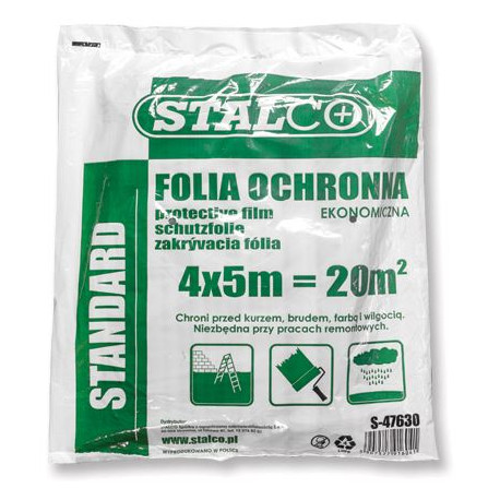 Folia malarska 4x5m standard  S-47632 Stalco