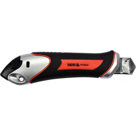 Nożyk z ostrzem łamanym 18mm YT-75121 YATO