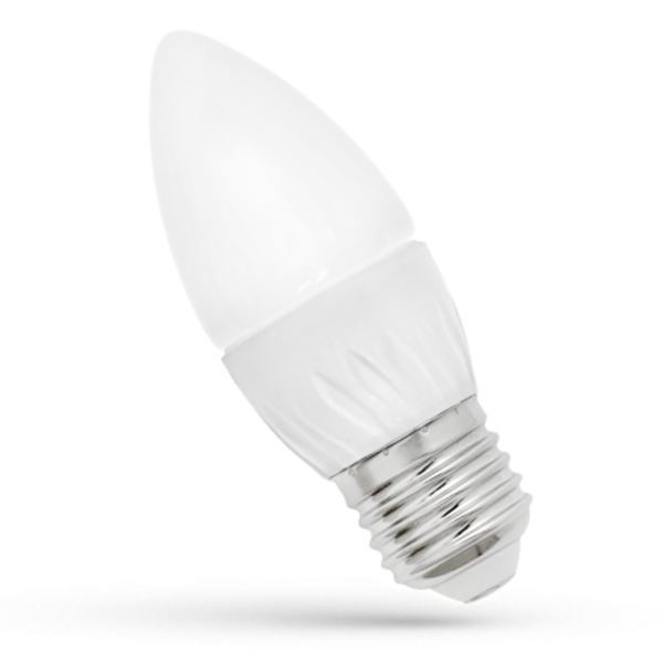 LED candle bulb E27 4W WW 230V Spectrum