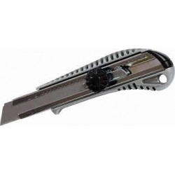 Nóż z ostrzem łamanym 18mm blokadą skretną S-17540 Stalco