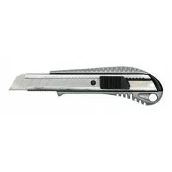 Nożyk z ostrzem łamanym 18mm metalowy 76184 Vorel