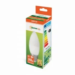 LED candle bulb E27 4W WW 230V Spectrum