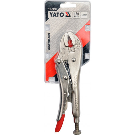 Szczypce zaciskowe typu MORSEA 180mm YT-2450 Yato