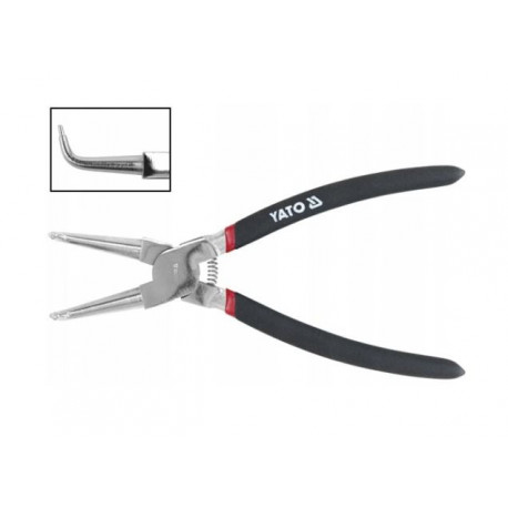 Szczypce segera wewnętrzne wygięte 150mm YT-2143 YATO