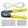 Pliers for crimping RJ45 RJ11 connectors 45503 VOREL