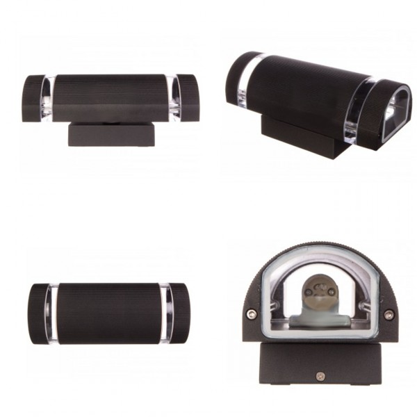 Lampa kinkiet ogrodowy SILVA 2xGU10 GTV