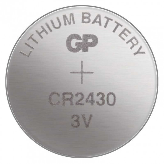 GP CR 2430 1BL 3V Lithium Cell DL2430 GP Battery