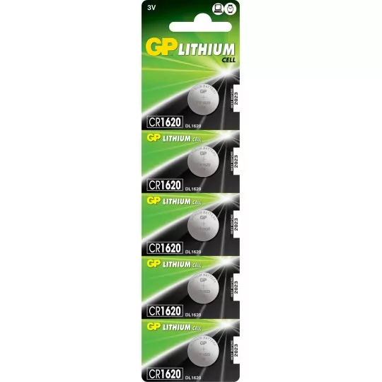GP Lithium Cell 3V CR1620 battery 1 piece GP GP Lithium Cell 3V CR1620 battery 1 piece GP
