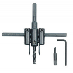 PVC hole saw 30-120mm 3...