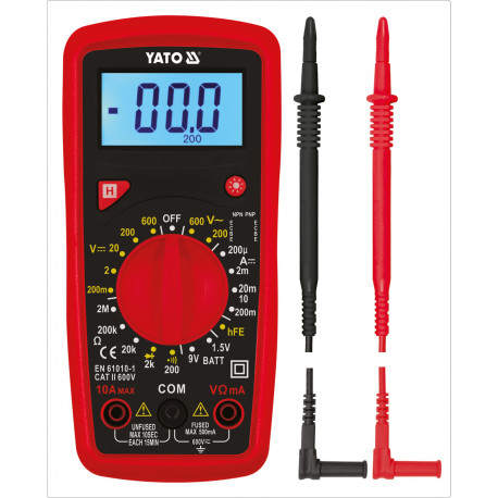 Miernik cyfrowy wielofunkcyjny YT-73081 Yato
