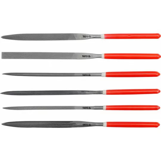 Pilniki do metalu iglaki 4.0x160x75mm kpl. YT-6161 YATO