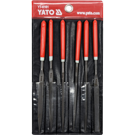 Pilniki do metalu iglaki 4.0x160x75mm kpl. YT-6161