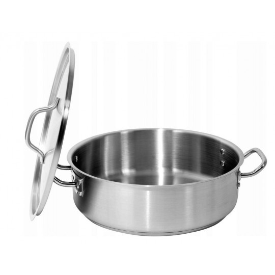 Low stew pot with lid 36x11 YG-00055 YATO