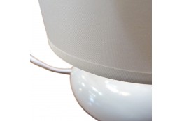 PATI White E14 40W STRUHM Desk Lamp
