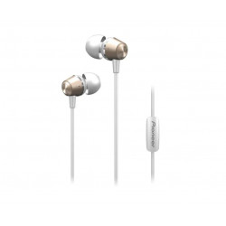 Wired headphones made...