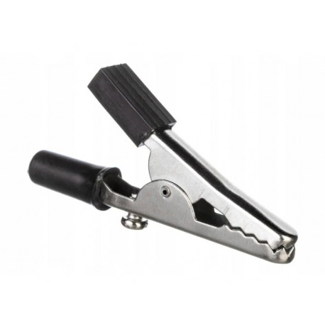 Krokodylek czarny 45mm 11414