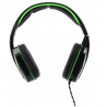 Wired headphones with microphone SNAKE EGH340 green ESPERANZA