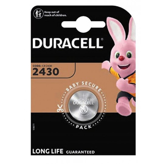 Duracell DL/CR 2430 3V BL1 Battery DURACELL
