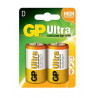 GP Ultra Alkaline 1.5V LR20 2 pieces 3AU-U2 GP battery
