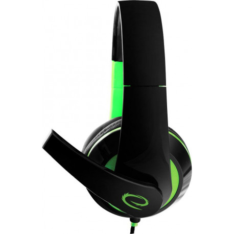 Słuchawki przewodowe z mikrofonem CONDOR EGH300G green ESPERANZA