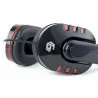 Słuchawki z mikr.nausz. GEMBIRD GHS-402 black/red