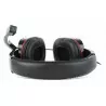 Słuchawki z mikr.nausz. GEMBIRD GHS-402 black/red