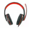 Wired headphones with microphone in-ear CROW EGH330R red ESPERANZA