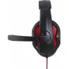 Wired headphones with microphone in-ear ARROW EGH360 red ESPERANZA