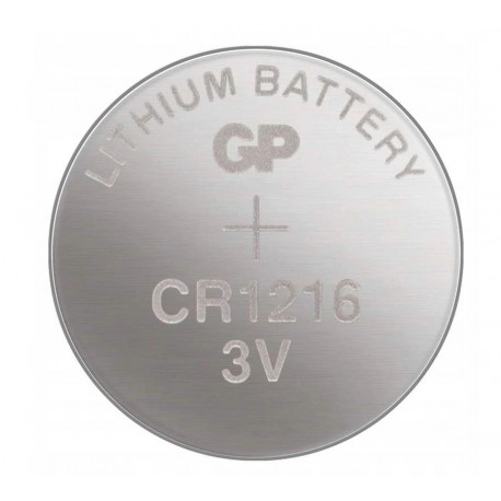 Bateria CR1216 GP Lithium Cell CR1216-7C5 3V GP