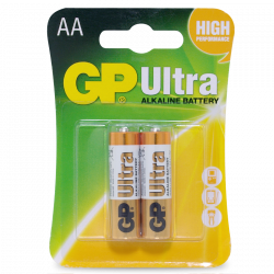 Bateria GP Ultra Alkaline AA LR06 B2 opakowanie 2 sztuki GP15AU