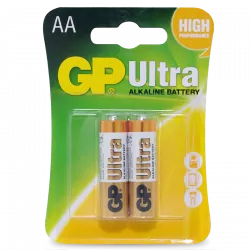 Bateria GP Ultra Alkaline AA LR06 B2 opakowanie 2 sztuki GP15AU