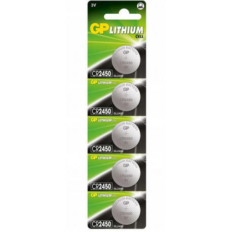 Bateria GP Lithium Cell 3V CR2450 opakowanie 1 sztuka GP