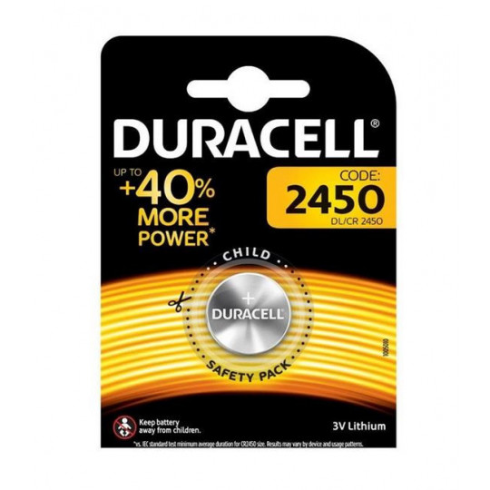 Bateria Duracell DL/CR 2450 3V BL1 1 sztuka