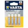 VARTA Superlife R6 1.5V battery 2006 pack of 4 VARTA batteries