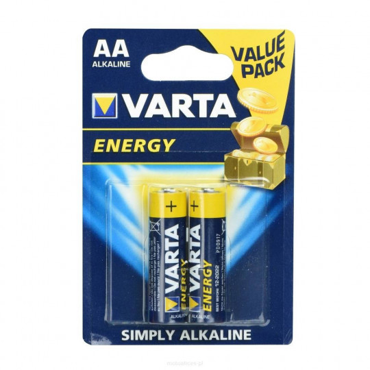 VARTA Energy alkaline battery LR6 1.5V 4106 pack of 2 VARTA batteries