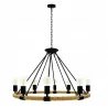 Lampa sufitowa wisząca ROPE ARTHUR 8xE27 koło IL MIO