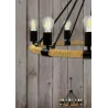 Lampa sufitowa wisząca ROPE ARTHUR 8xE27 koło IL MIO